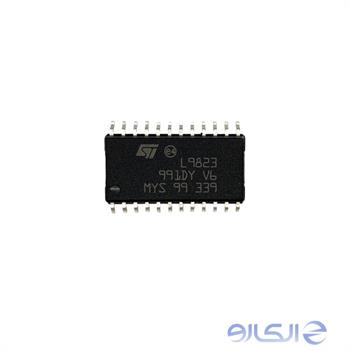 آی سی L9823 درایور موتور فن و کولر و رله دوبل و چراغ چک ایسیو S2000 ماشین پژو 206 و پژو 405 و سمند و پراید