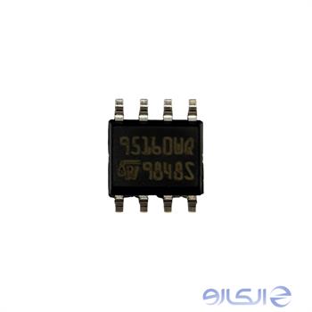 آی سی M95160-SOP8 ایپرام پاک کننده حافظه و پشت آمپر ایسیو بوش ME 7.4.4 ماشین پژو 206 و پراید و مگان و L90 و سمند