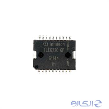 آی سی TLE6220GP سوزن انژکتور و کنترل پاشش بنزین ایسیو ساژم S2000 و والئو J34 ماشین پژو 206 و پژو 405 و سمند و پراید