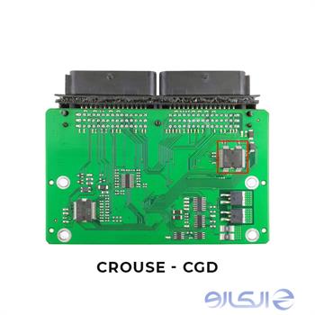 آی سی TLE6244X درایور فن دور تند و کند و انژکتور و گرمکن اکسیژن وکنیستر و رله دوبل وکولر و چراغ چک CGD 