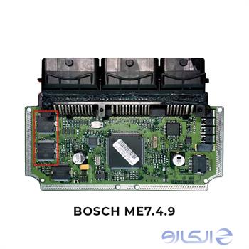 آی سی 30536 مولتی انژکتور و فن و کولر و رله دوبل و شیر برقی کنیستر ایسیو بوش ME 7.4.5 ماشین پژو 206