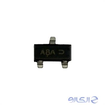 ترانزیستور MMUN2211LT SMD CODE A8A برد جایگزین شبکه بایاس 50 ولت خودرویی