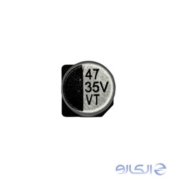 خازن بشکه ایی 47UF 35V 6/3*7/7 - SMD ELE