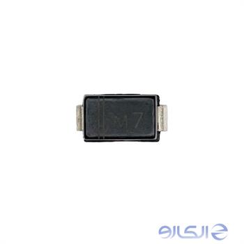 دیود 1N4007 SMD محافظ رله و یکسو ساز ایسیو ساژم و زیمنس و والئو ماشین پژو 206 و پژو 405 و سمند و رانا و پراید